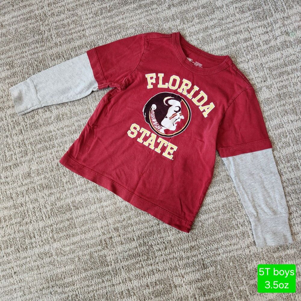 Florida State University FSU Seminoles boy's longsleeve top size 5T
